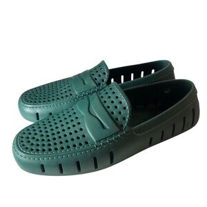 Floaters Green Posh Driver Foam Shoe Loafers Slip Ons Waterproof Women 7
